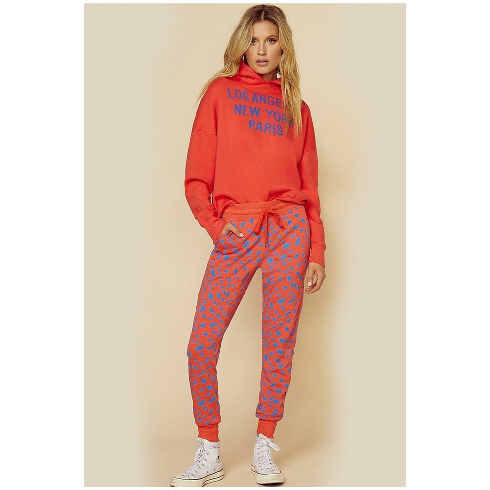 Sundry Abstract Dot Joggers & hoodie set